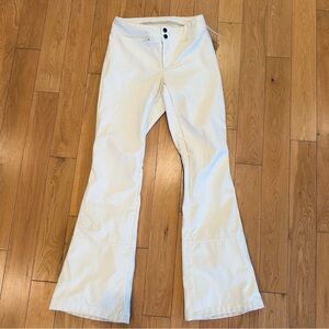 The North Face Snoga Ski Pants Size 2 Cream Off White